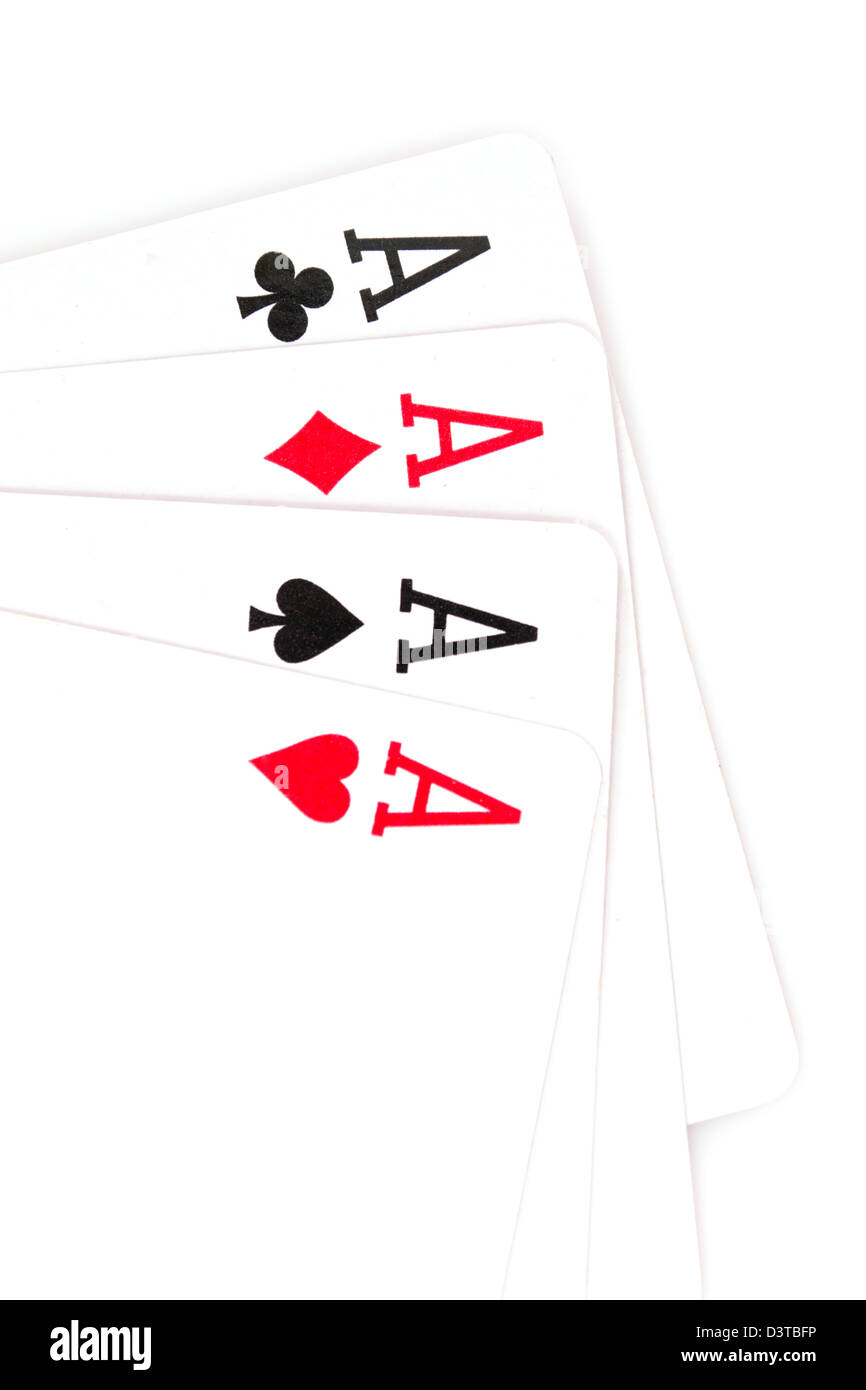 gioco di carte Foto Stock