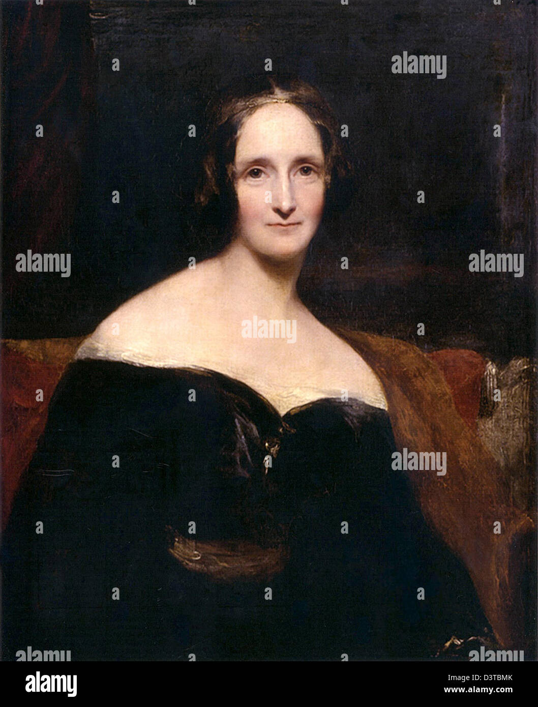 Mary Shelley, autore del romanzo gotico Frankenstein Foto Stock