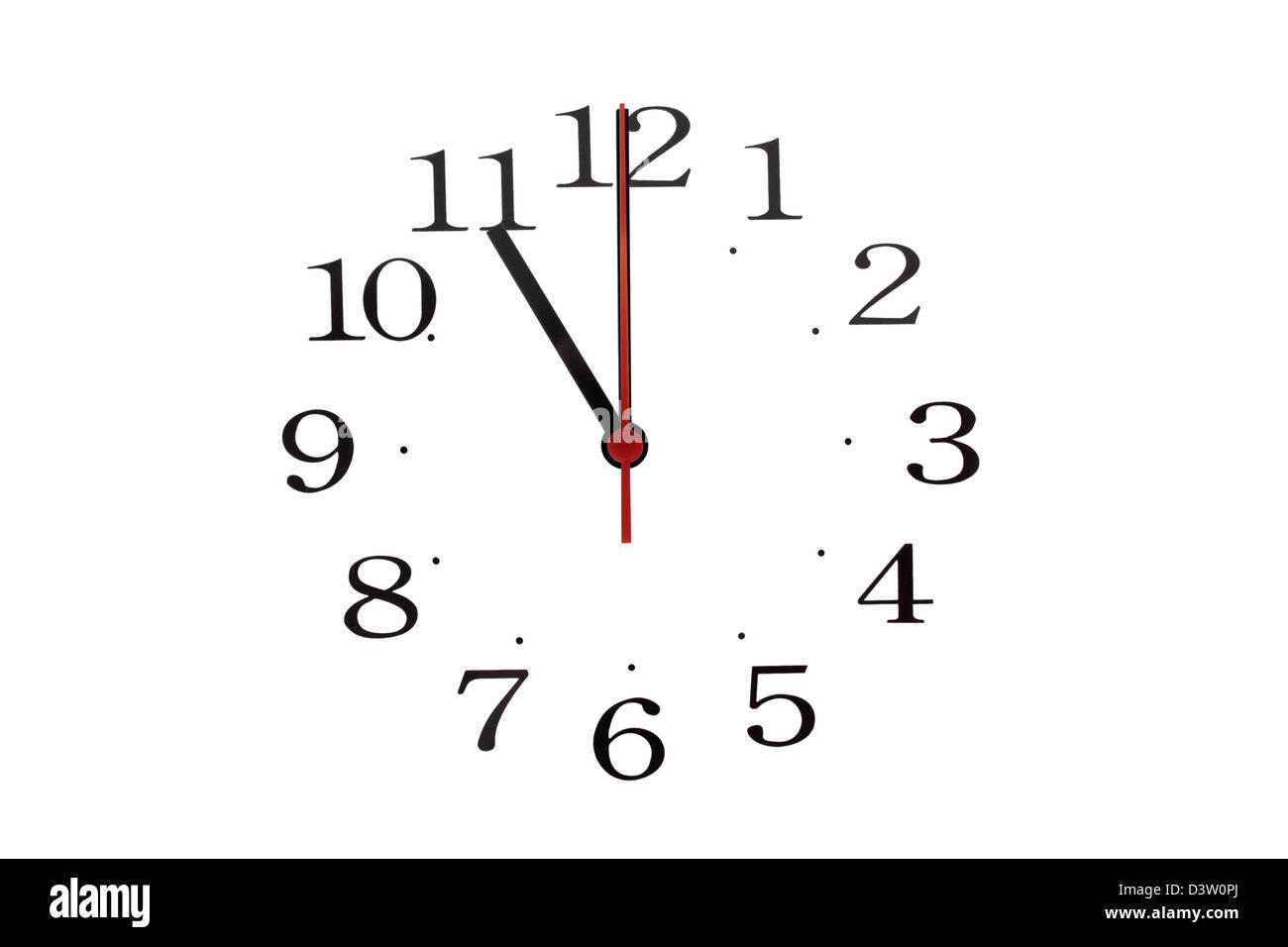 Clock face 11 oclock immagini e fotografie stock ad alta risoluzione - Alamy