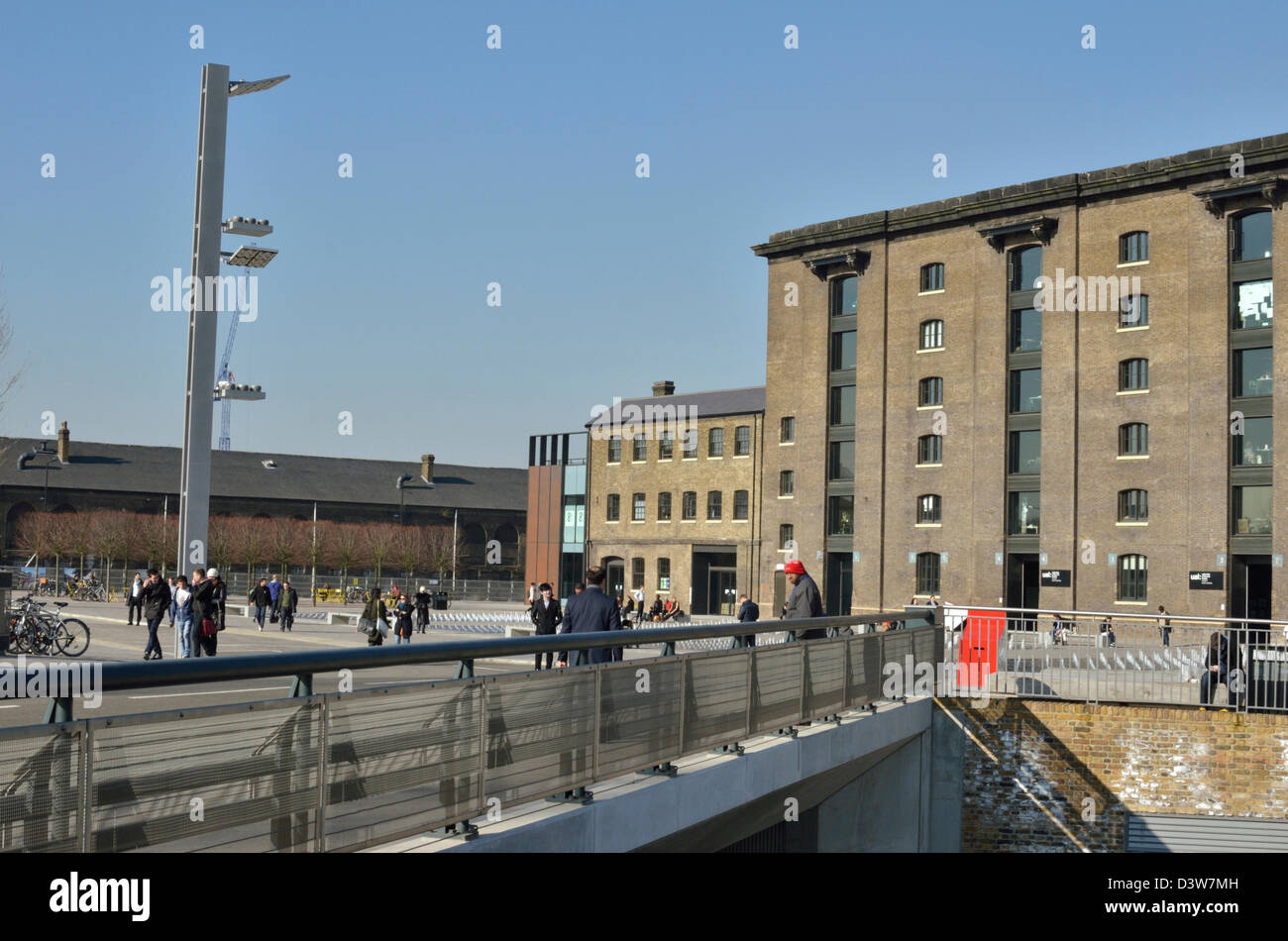 Central Saint Martins College of Arts (Università delle Arti), , King's Cross, London, Regno Unito Foto Stock