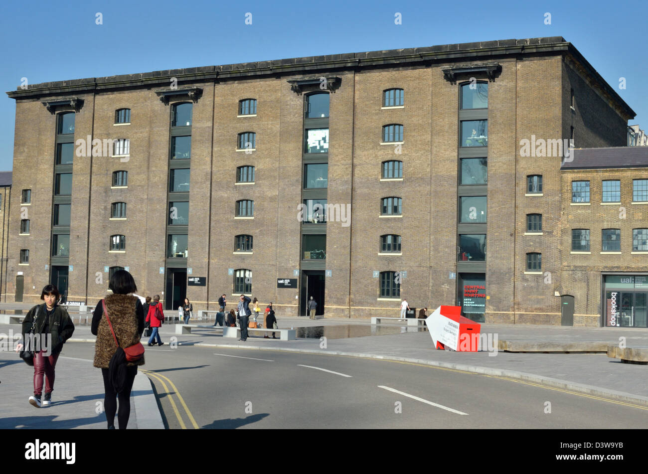 Central Saint Martins College of Arts (Università delle Arti), , King's Cross, London, Regno Unito Foto Stock