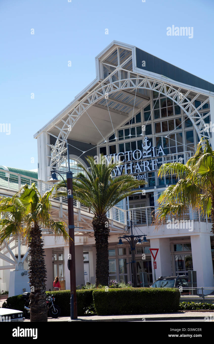 Victoria Wharf Waterfront Shopping Mall - Cape Town - Sud Africa Foto Stock