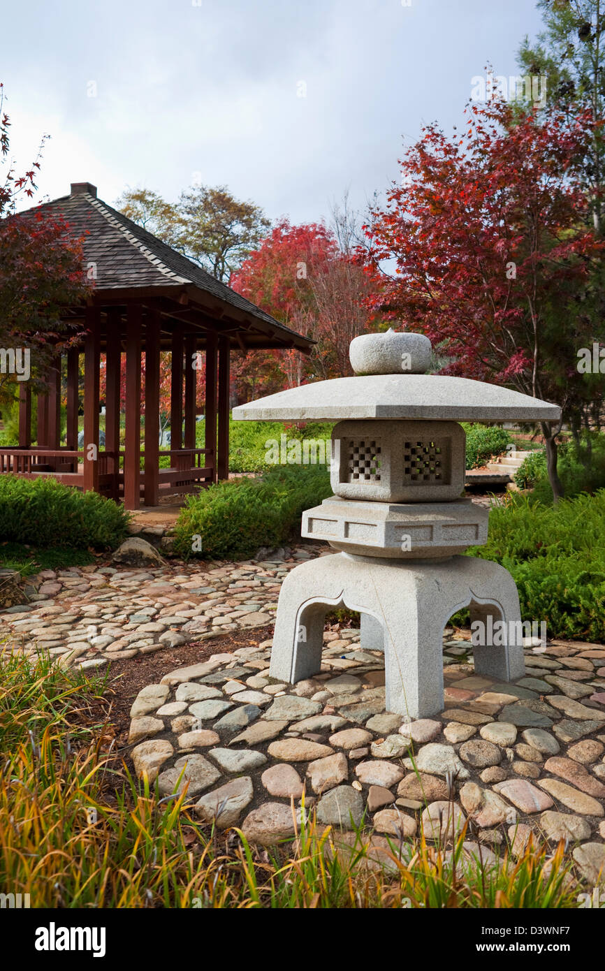 Canberra Nara il Parco della Pace. Lennox Gardens, Canberra, Australian Capital Territory (ACT), Australia Foto Stock