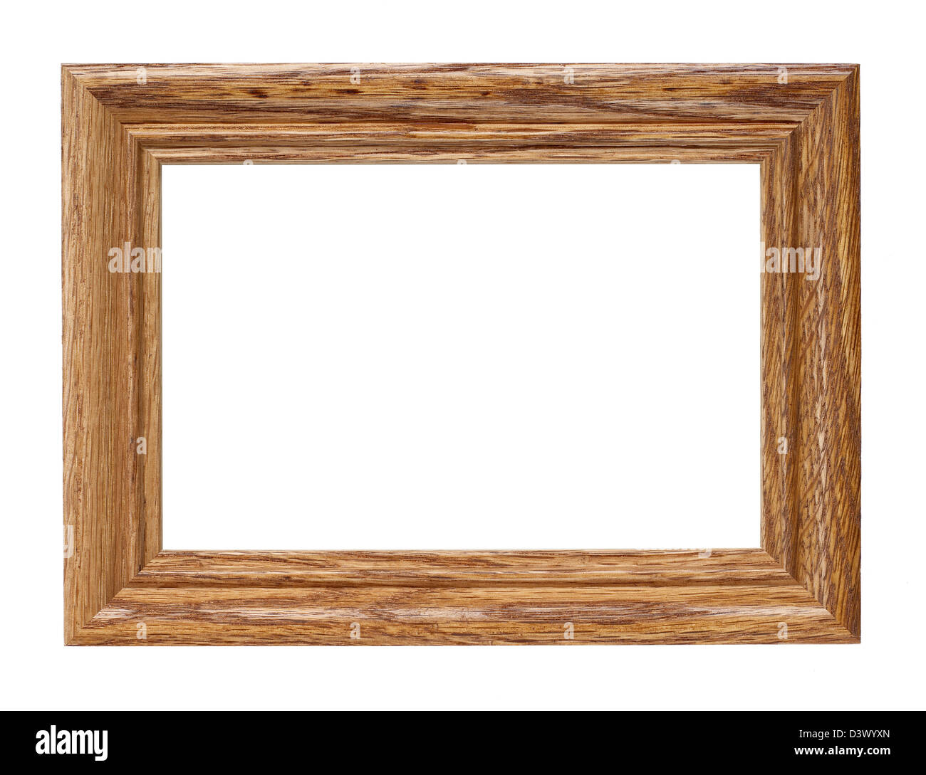 Legno cornice immagine Foto Stock