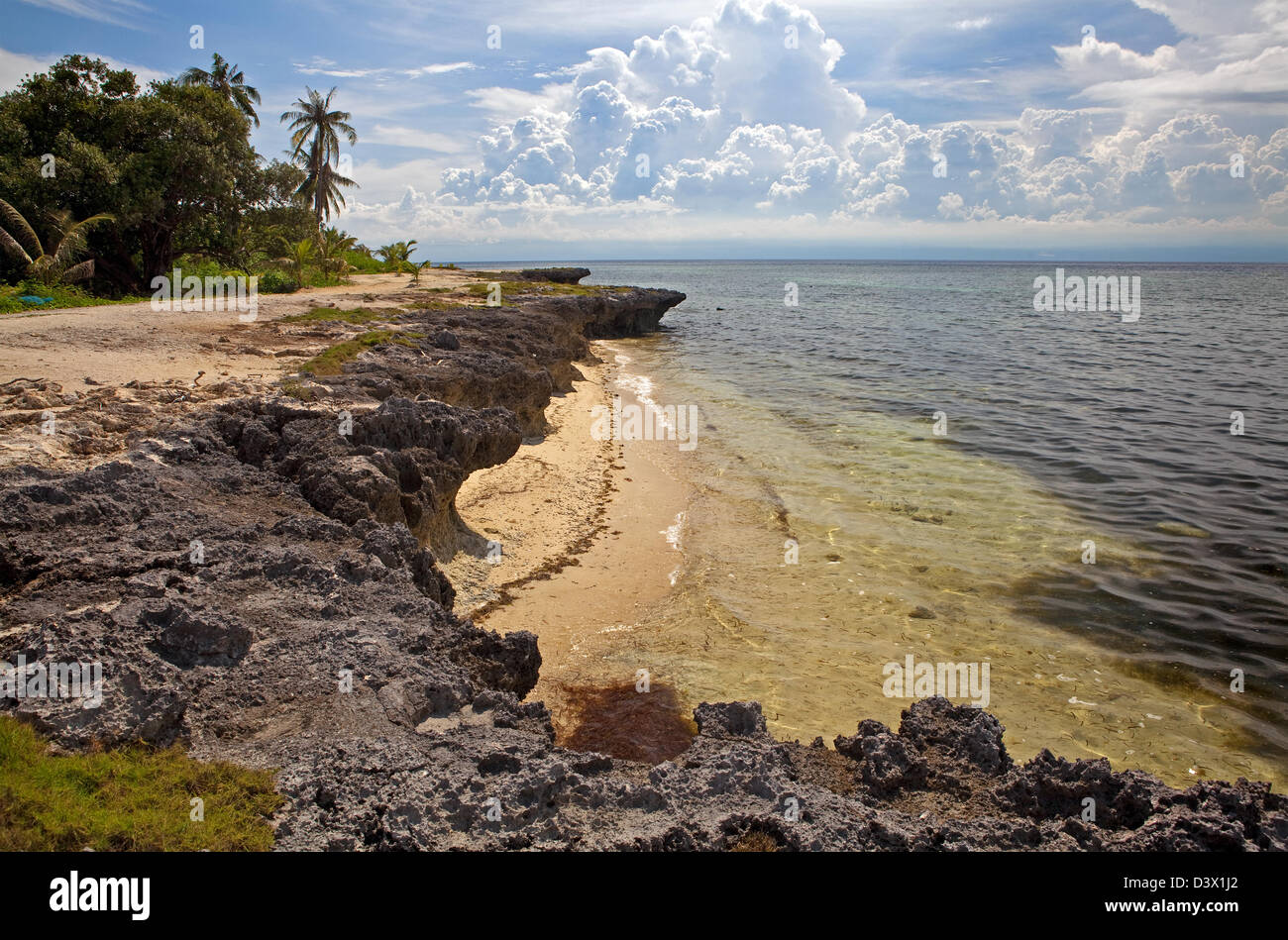 Isole Filippine Beach Foto Stock