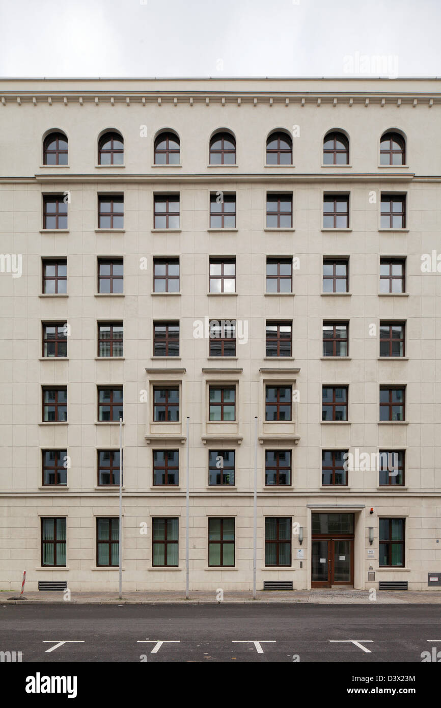 Berlino, Germania, l'Ufficio federale per la costruzione e la pianificazione regionale nella Taubenstrasse Foto Stock