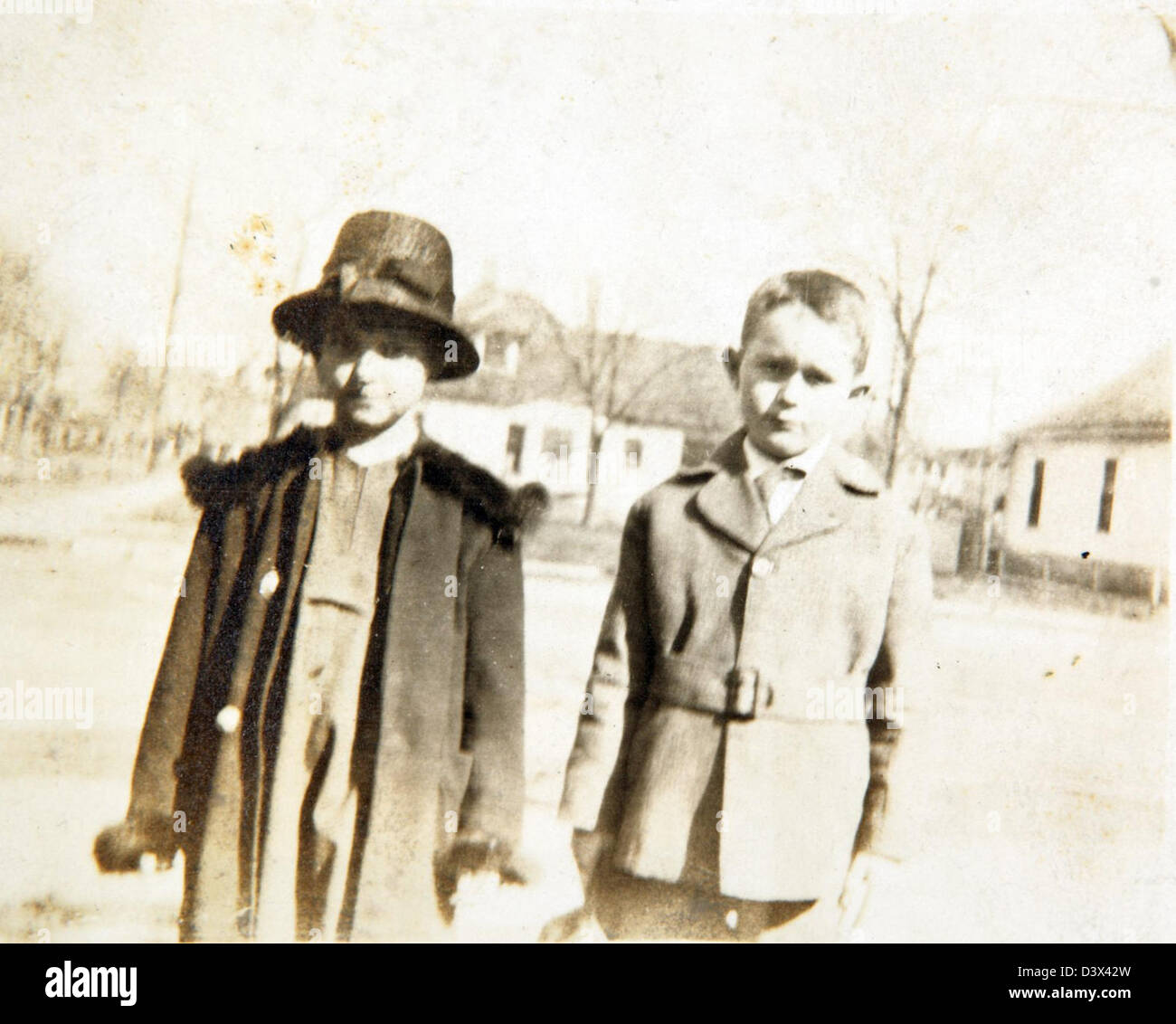 Una fotografia del 1917 della Frank R. Hayworth Special Collection, che cattura una scena storica a Wichita, Kansas. Foto Stock
