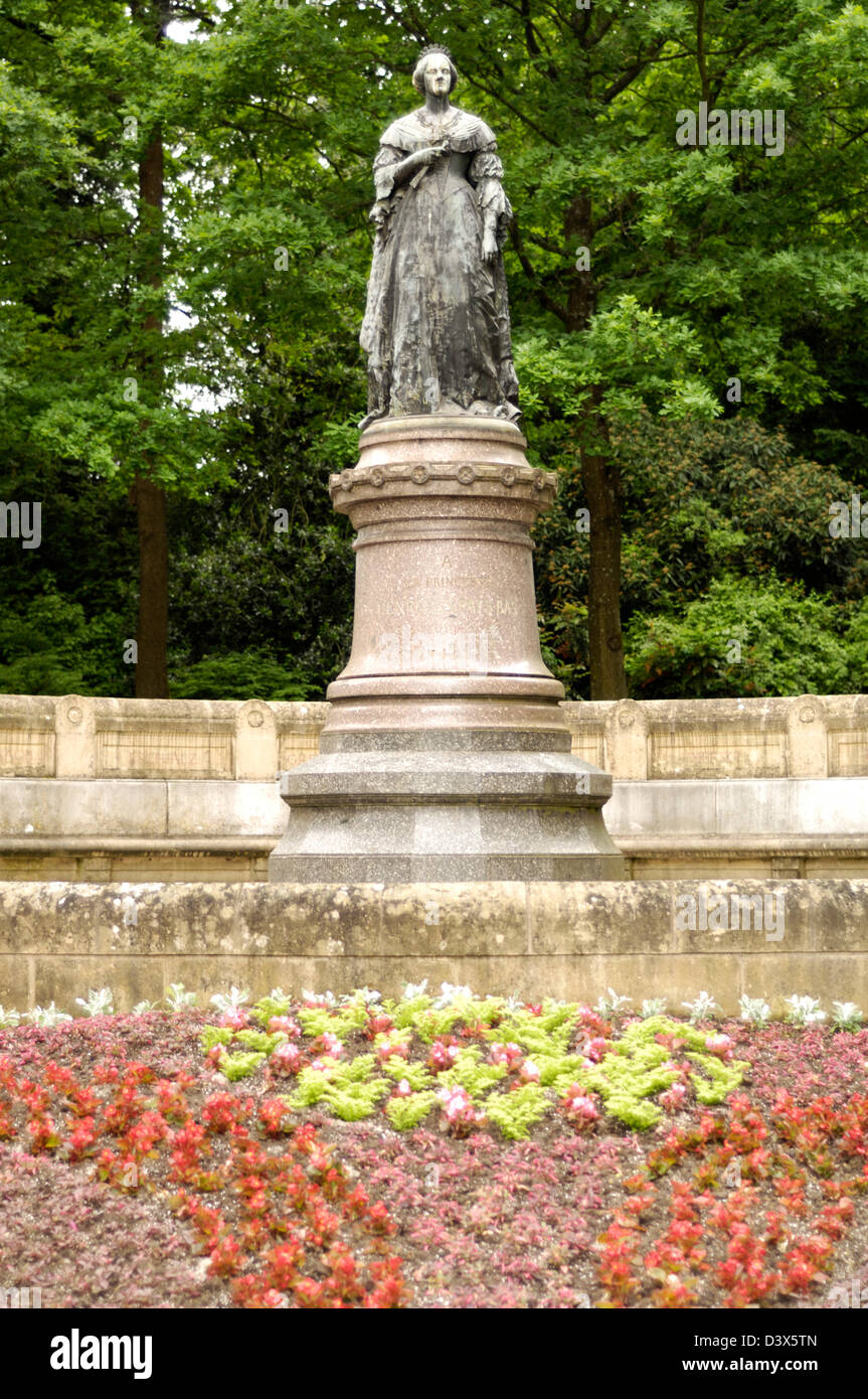La principessa Henri des Pays-Bas statua nel parco, Lussemburgo Foto Stock