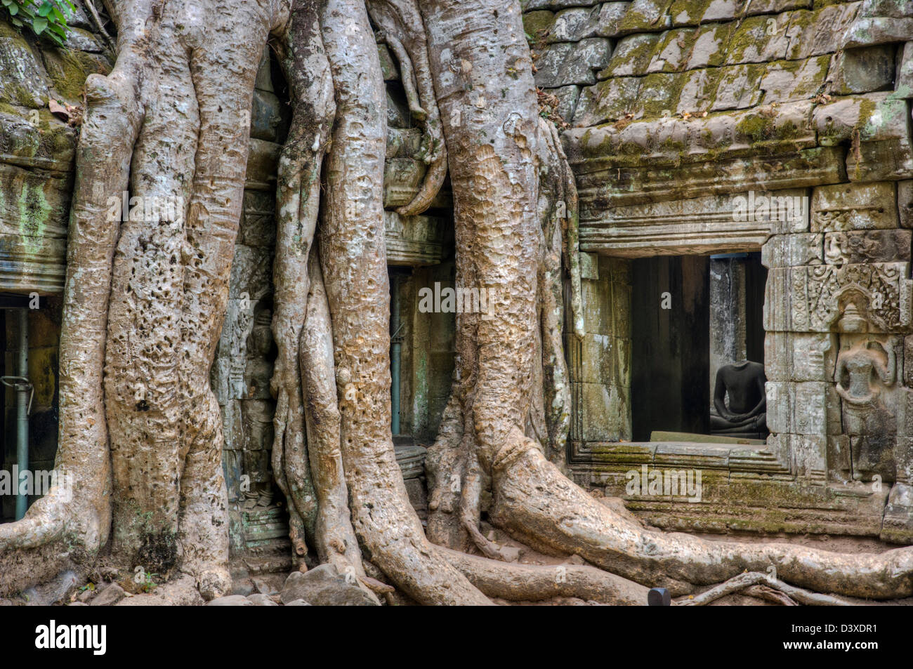 Angkor Wat rovine Foto Stock