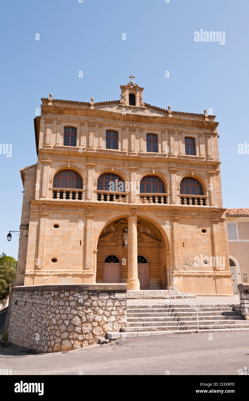 La cattedrale di Notre Dame de Grace, Gignac, Hérault, Languedoc Roussillon Foto Stock