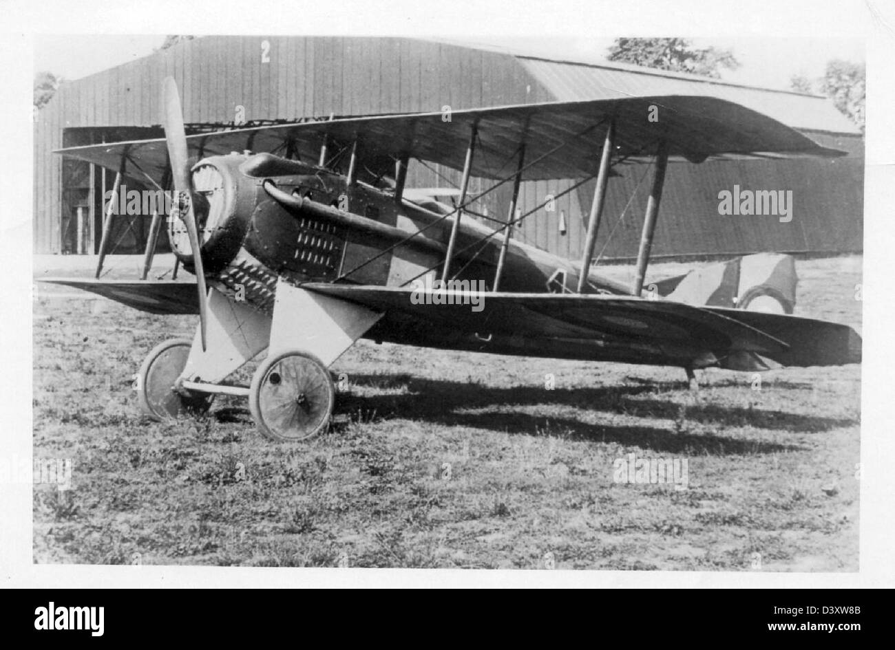 Lo SPAD VII, spesso indicato con la sua designazione militare Spad030, era un caccia francese della prima guerra mondiale noto per la sua manovrabilità e velocità. Giocò un ruolo significativo nella vittoria alleata durante la guerra. Foto Stock