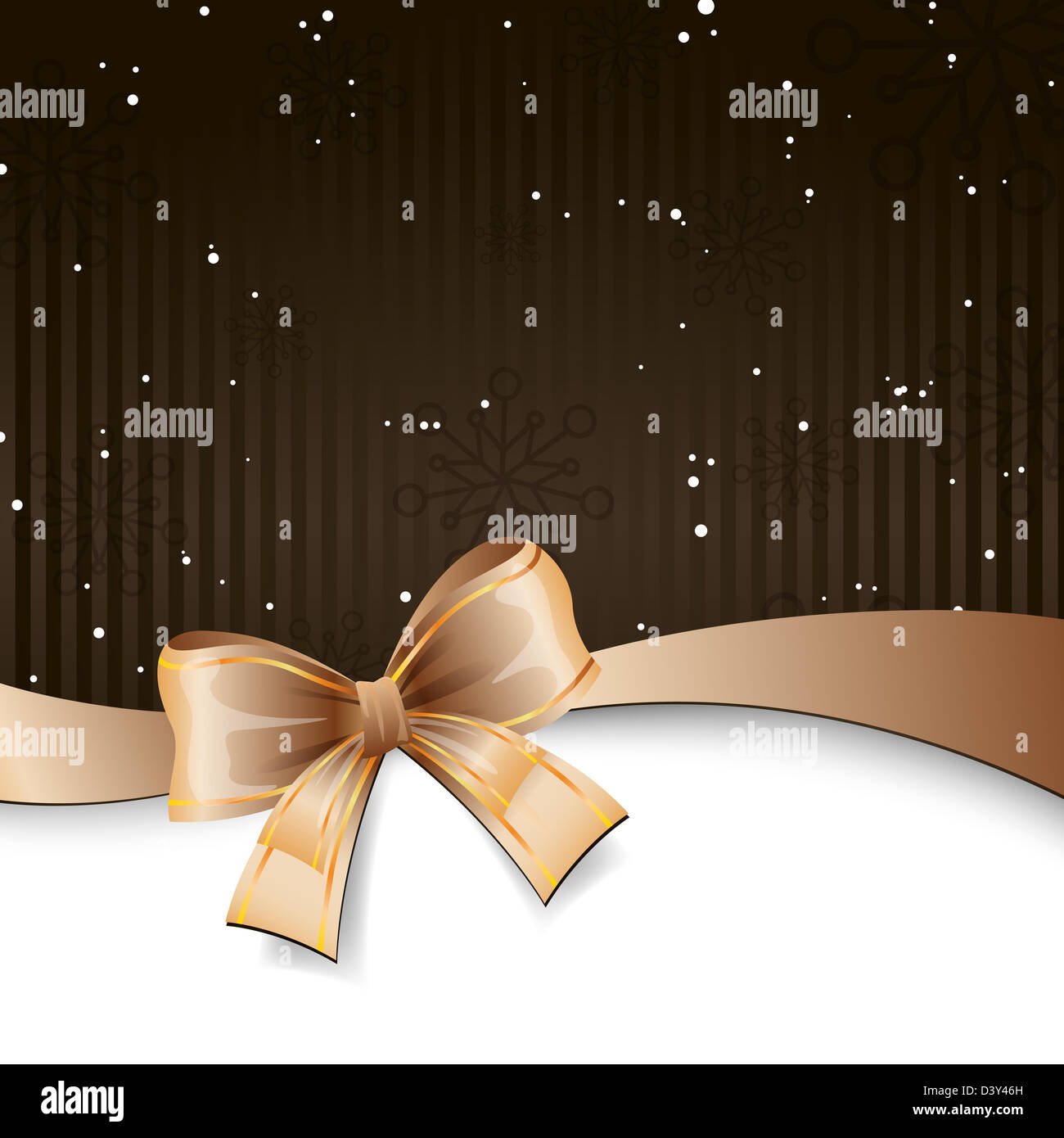 Cartolina di Natale Foto Stock