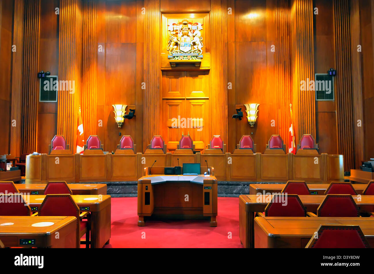 La Corte suprema Ottawa Ontario Canada Capitale Nazionale Foto Stock