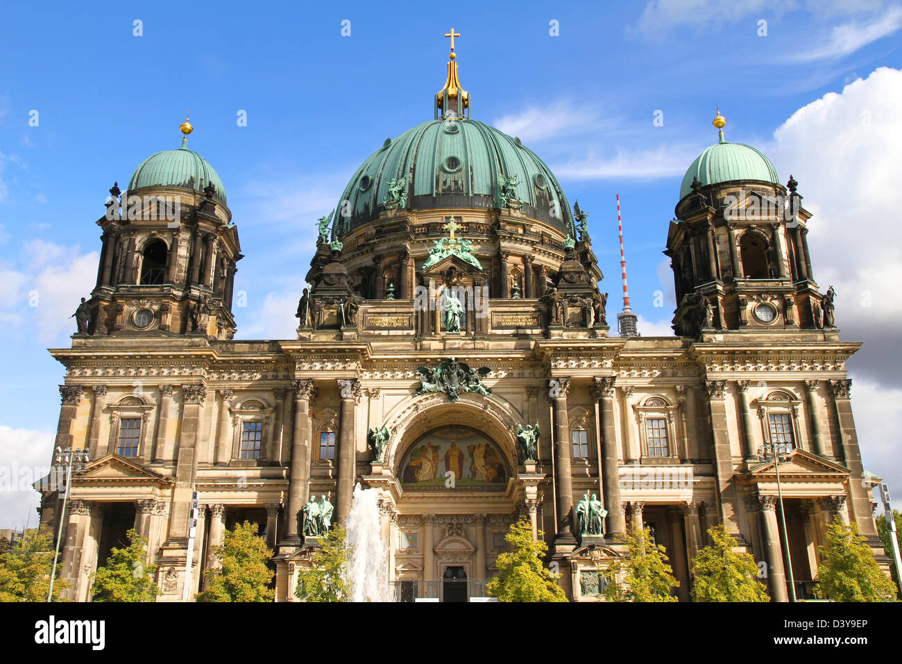 Il Duomo di Berlino. Foto Stock