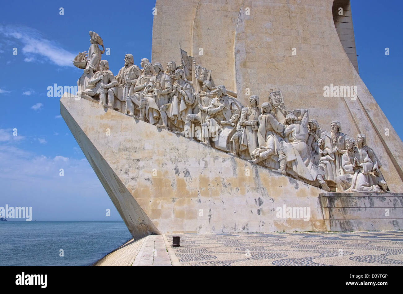 Lisbona Denkmal der Entdeckungen - Lisbona monumento alle scoperte 03 Foto Stock