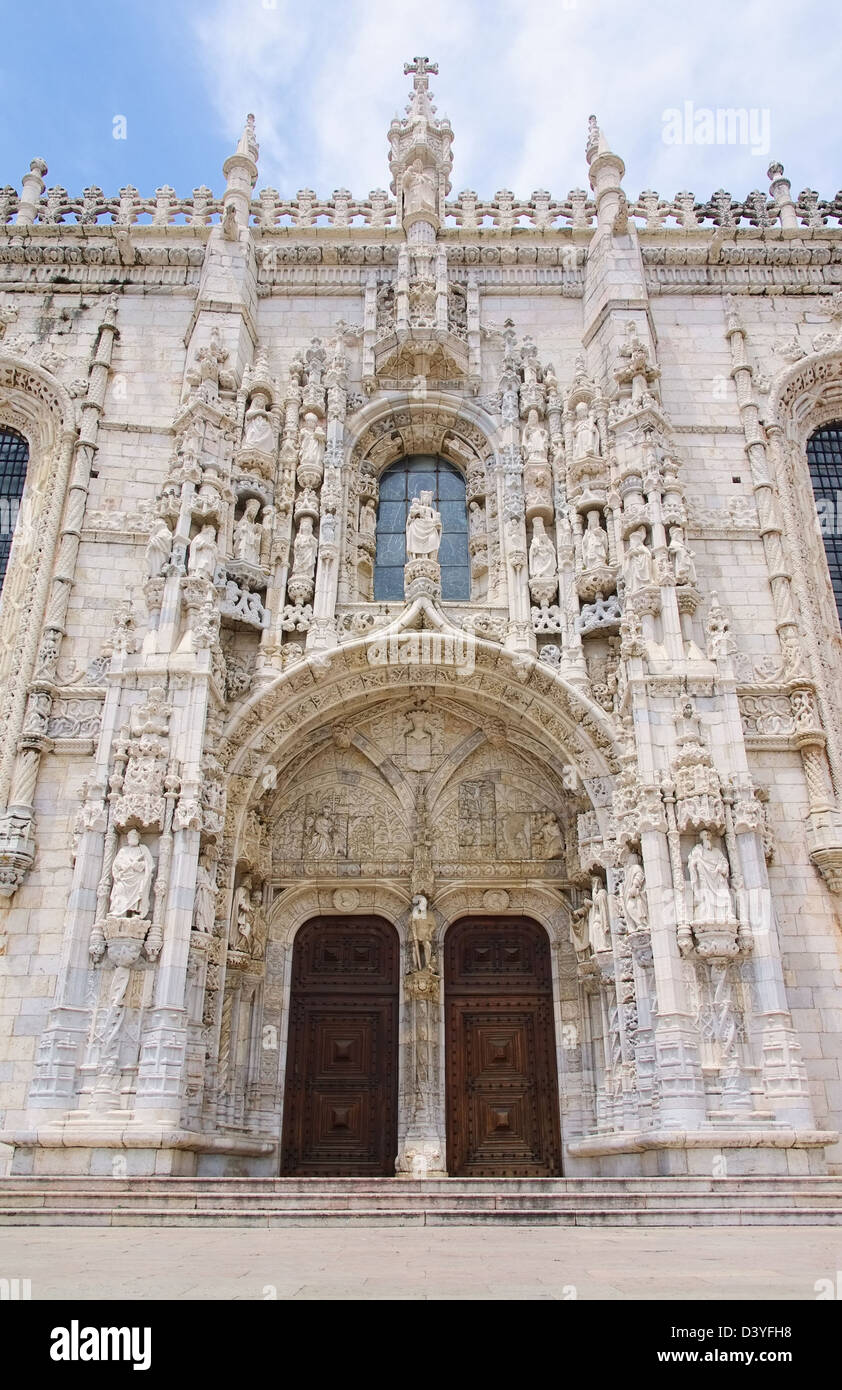 Lisbona Hieronymus Kloster - Lisbona il Monastero di Jeronimos 03 Foto Stock