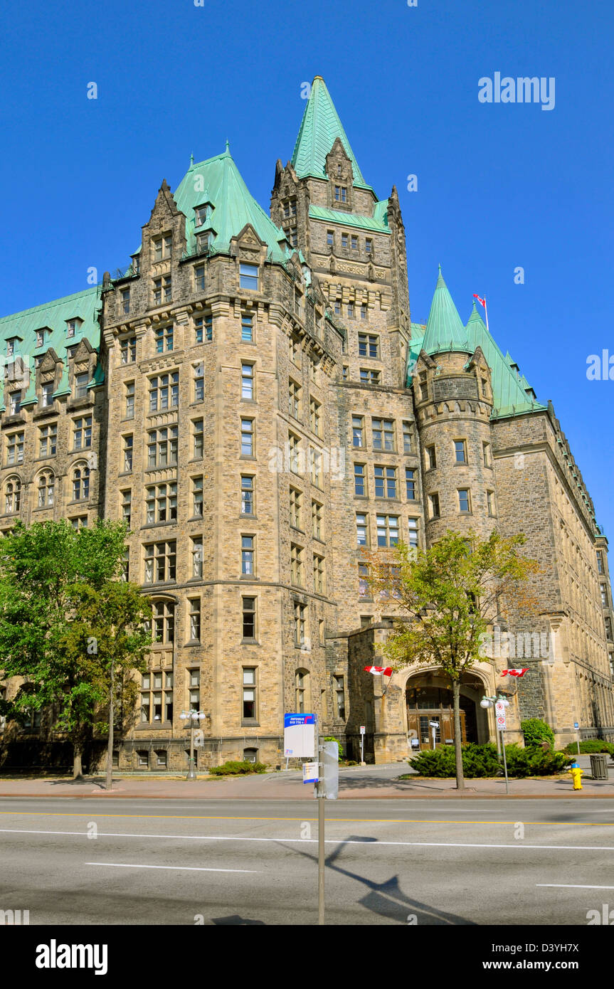 Edificio Confereration edificio Ottawa Ontario Canada Capitale Nazionale Foto Stock