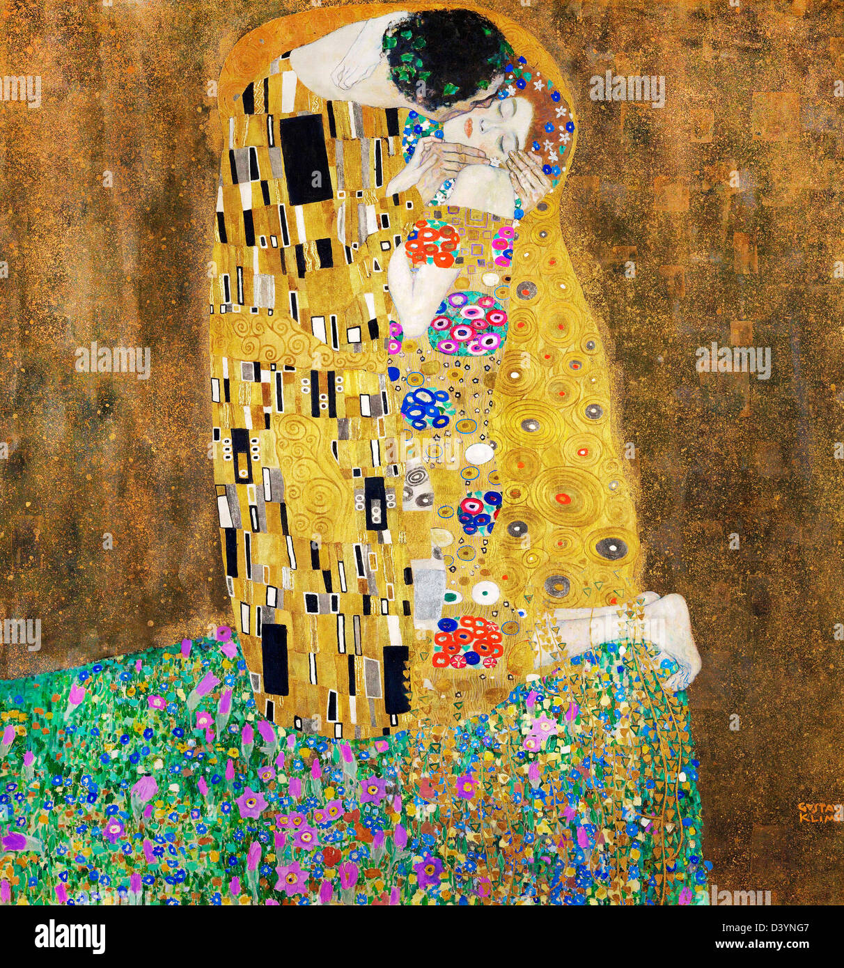Klimt il bacio immagini e fotografie stock ad alta risoluzione - Alamy