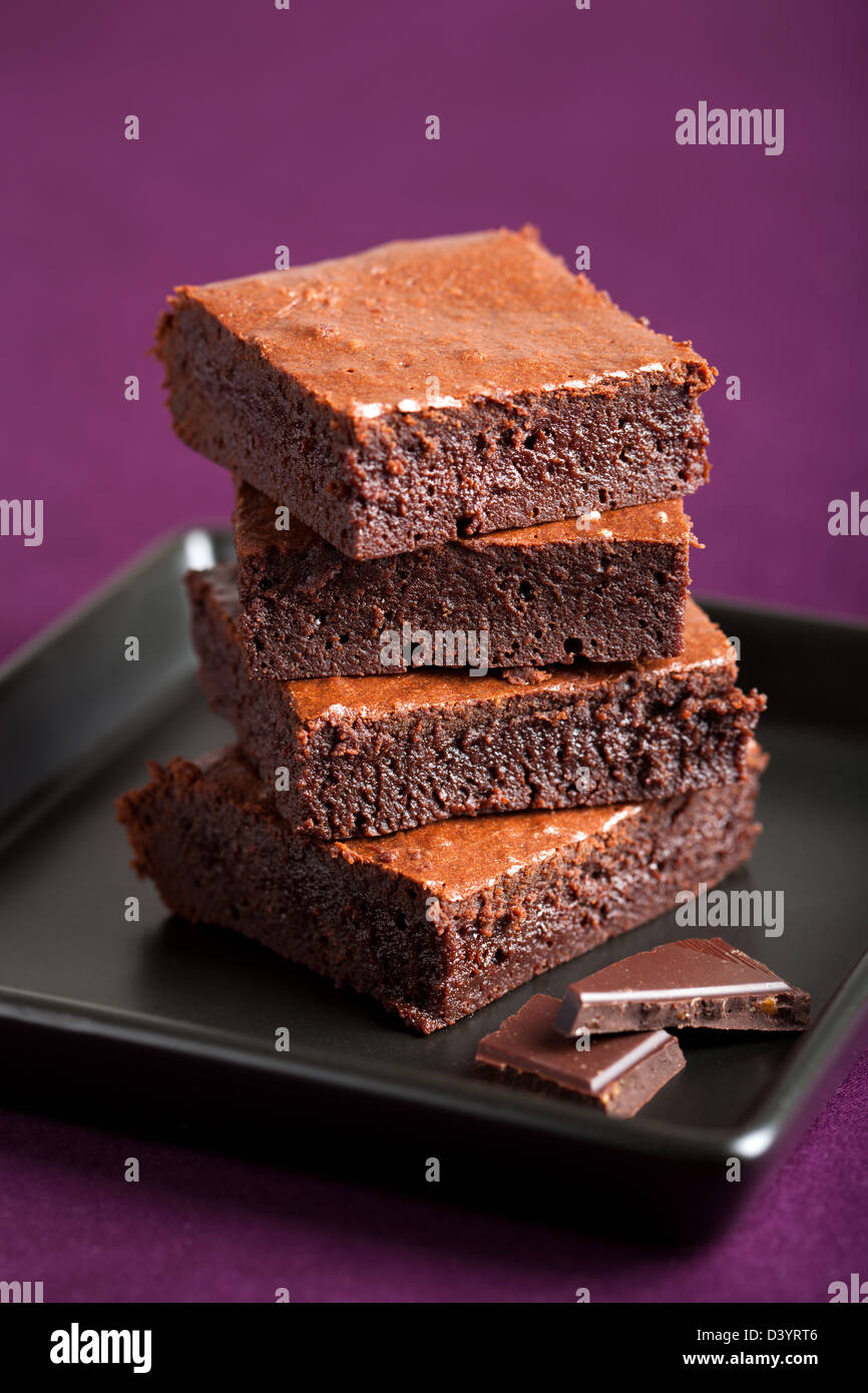 Brownies Foto Stock