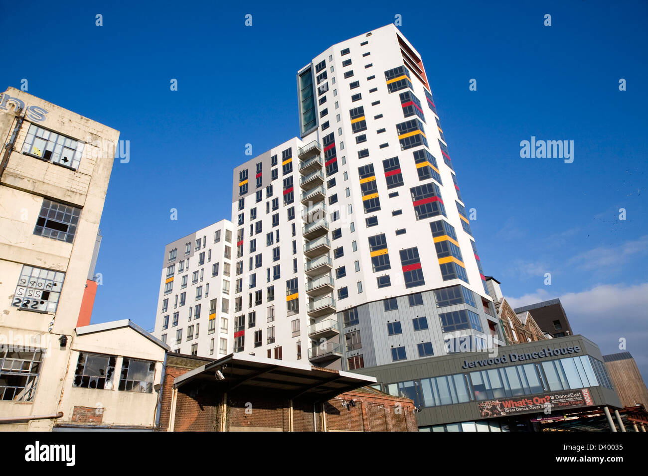 Rigenerazione di ex area industriale della darsena, Ipswich, Suffolk, Inghilterra Foto Stock