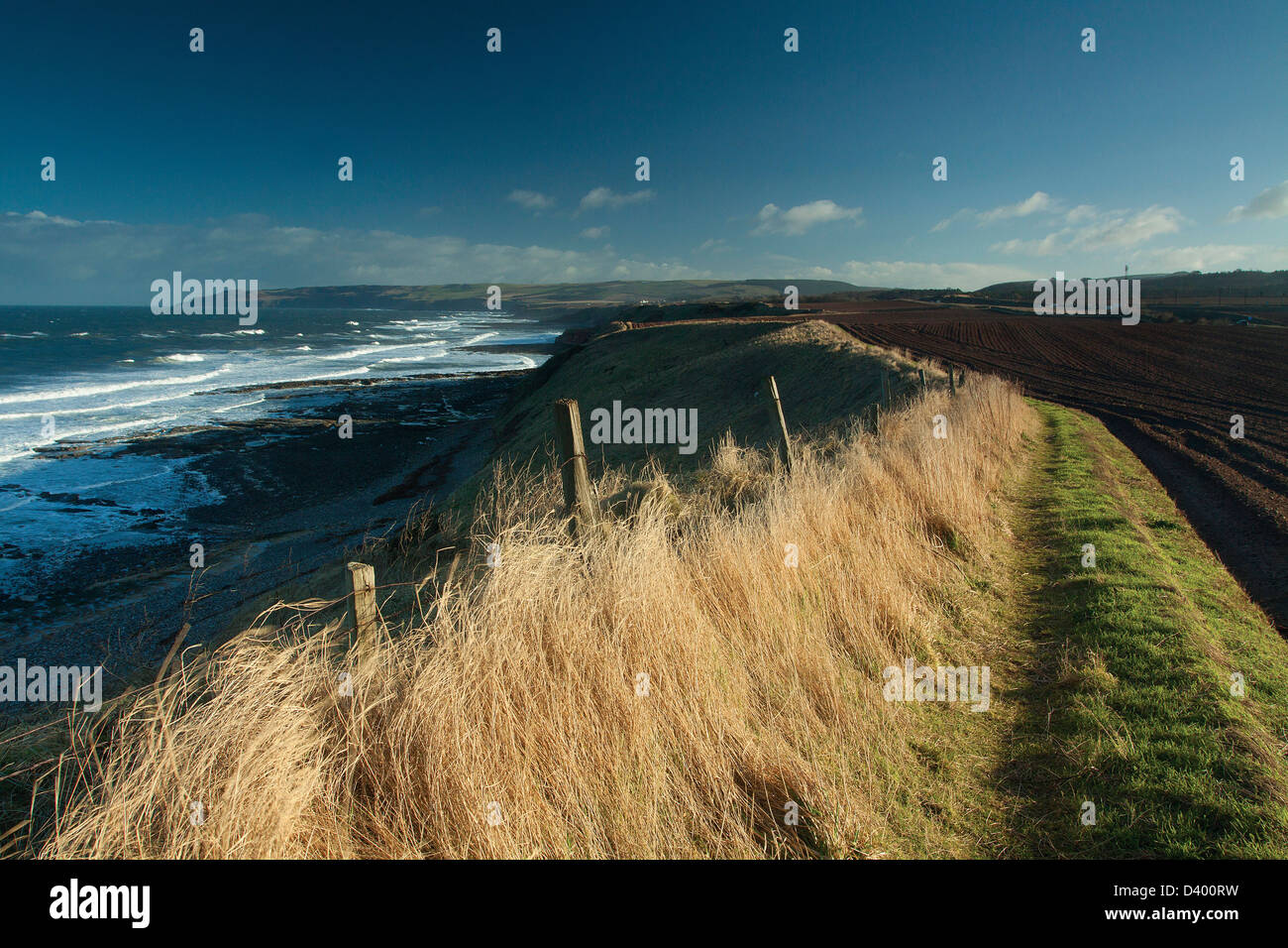 Il John Muir modo vicino Thortonloch, East Lothian Foto Stock