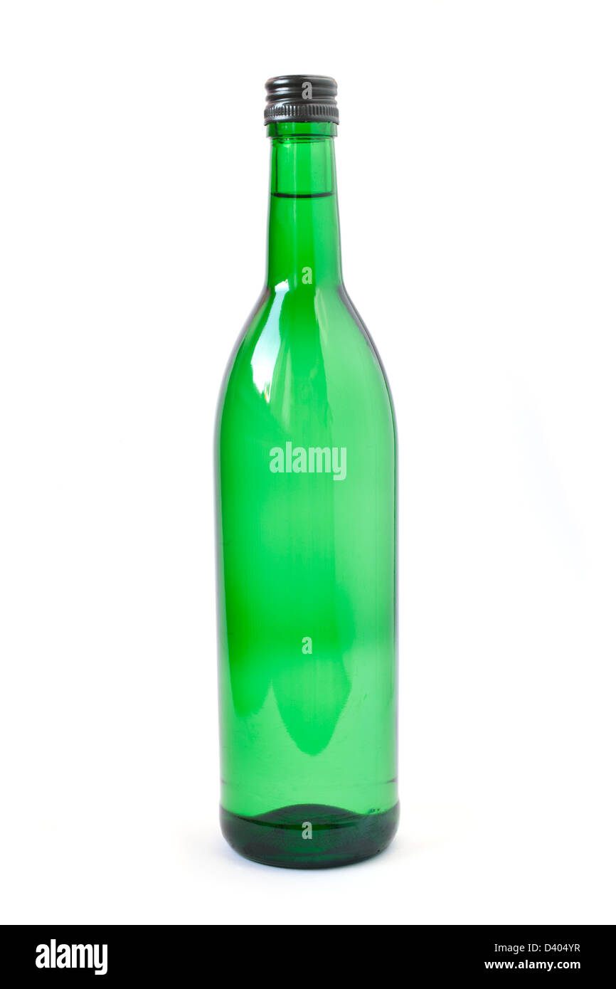 bottiglia verde Foto Stock