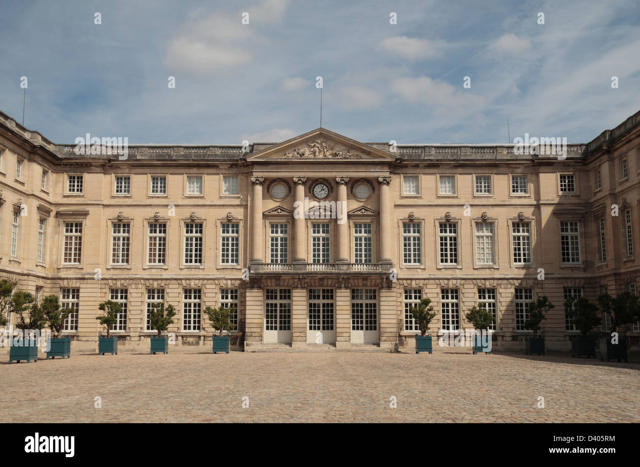 Il Palais de Compiègne (Castello di Compiègne) in Compiègne, Oise dipartimento della Piccardia, nel nord della Francia. Foto Stock