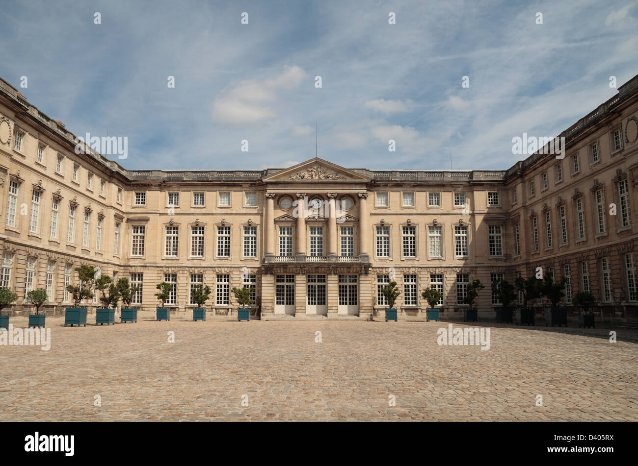 Il Palais de Compiègne (Castello di Compiègne) in Compiègne, Oise dipartimento della Piccardia, nel nord della Francia. Foto Stock
