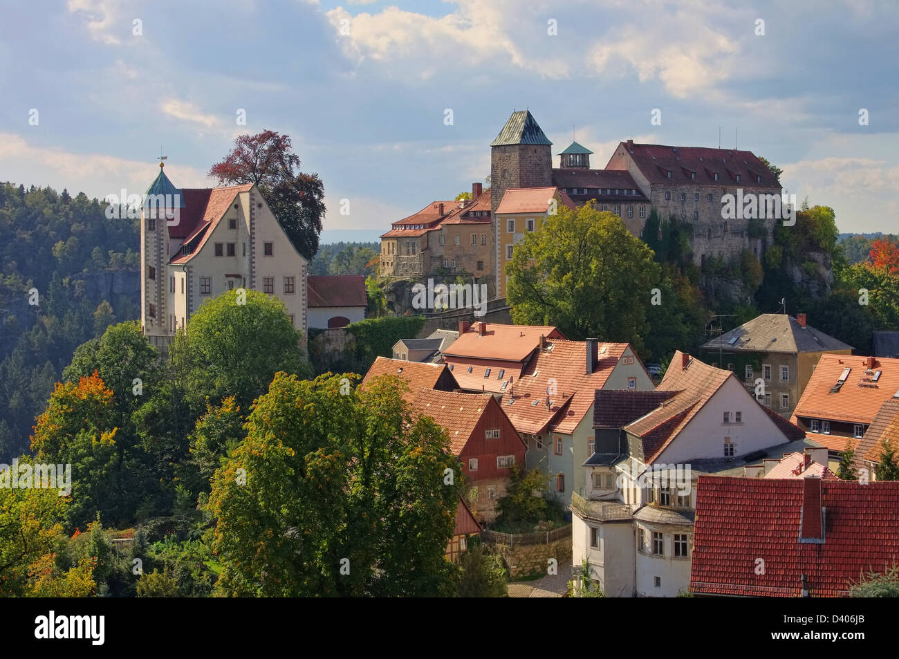 A Hohnstein Burg - castello Hohnstein 04 Foto Stock