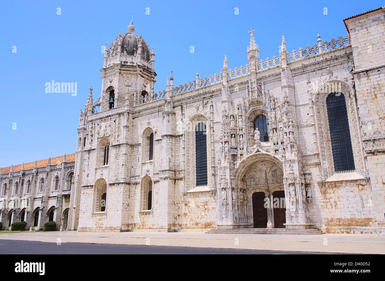 Lisbona Hieronymus Kloster - Lisbona il Monastero di Jeronimos 01 Foto Stock