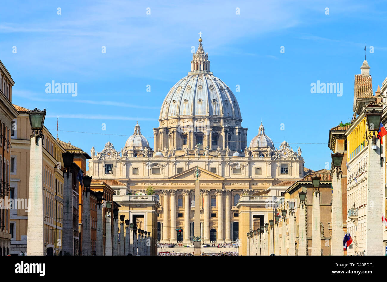 Petersdom Rom - Roma Basilica Papale di San Pietro 03 Foto Stock