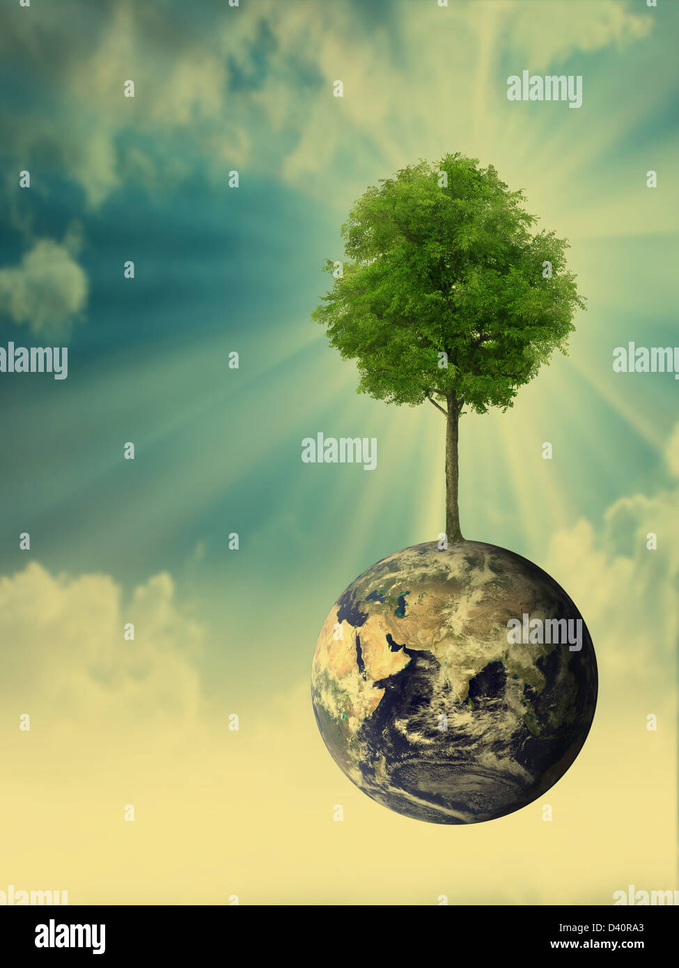 Proteggere il concetto di ambiente Foto Stock