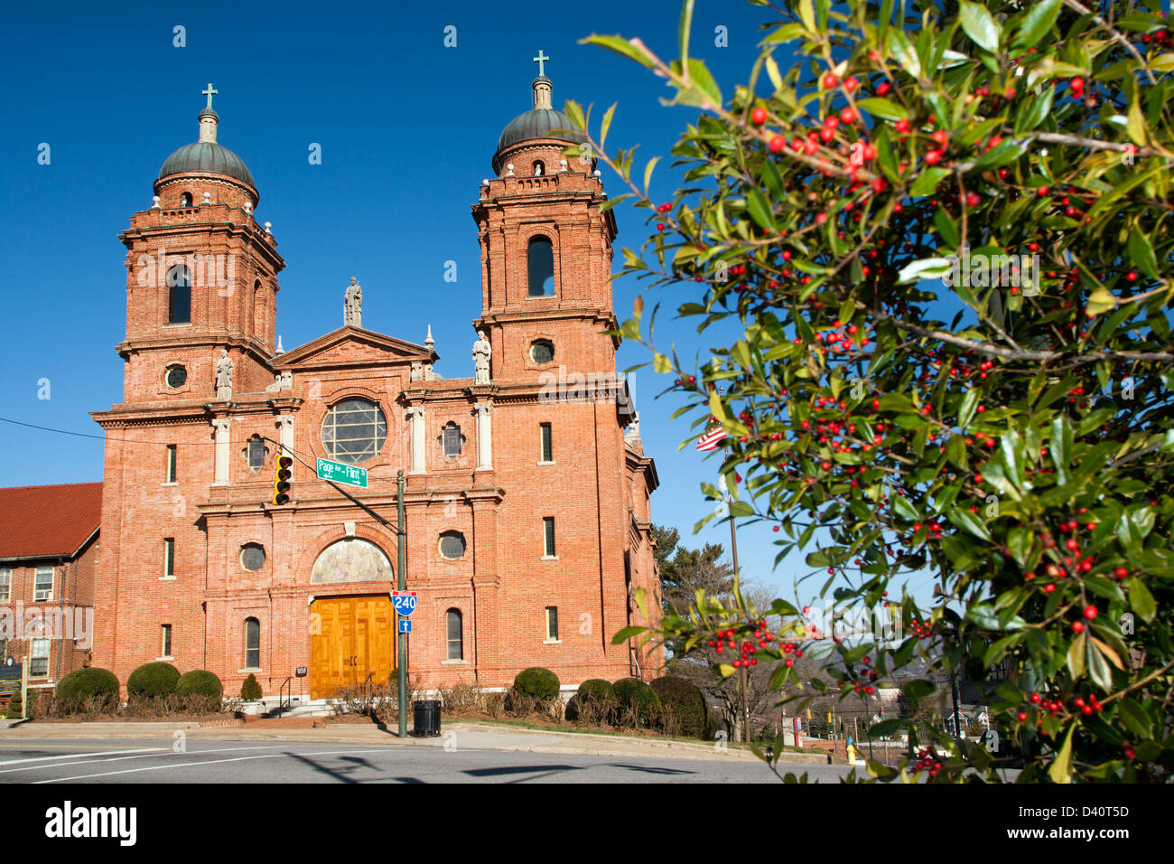 Basilica di San Lorenzo - Asheville, Carolina del Nord Foto Stock