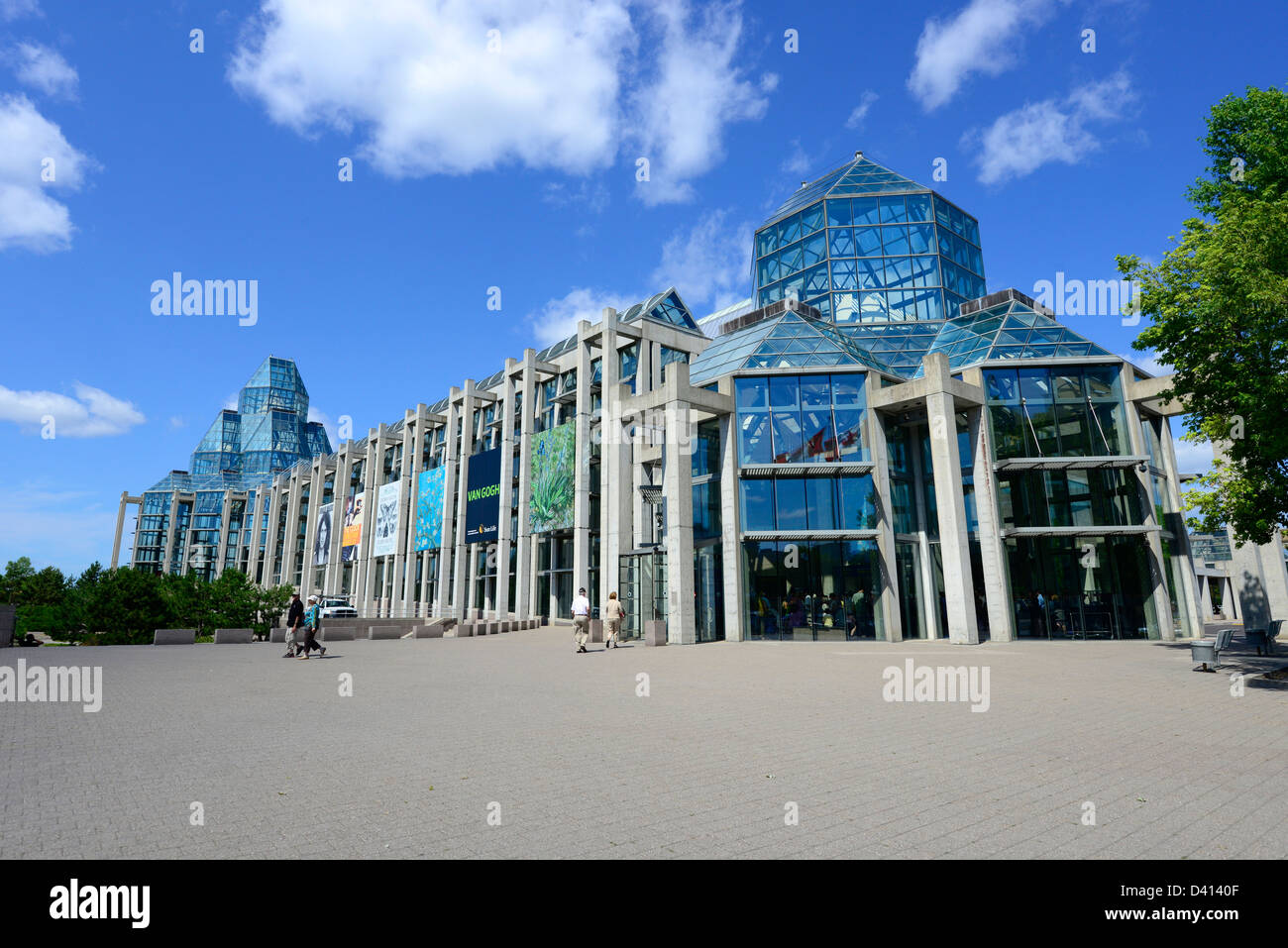 National Gallery of Canada Ottawa Ontario Canada Capitale Nazionale Foto Stock