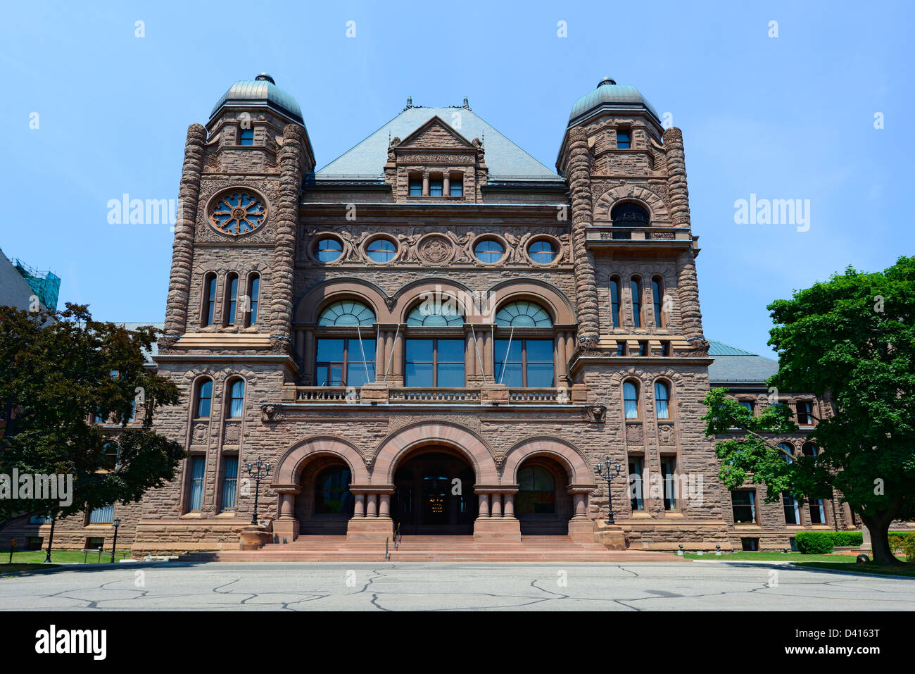 Assemblea legislativa Queen's Park Toronto Ontario Canada città capitale Foto Stock