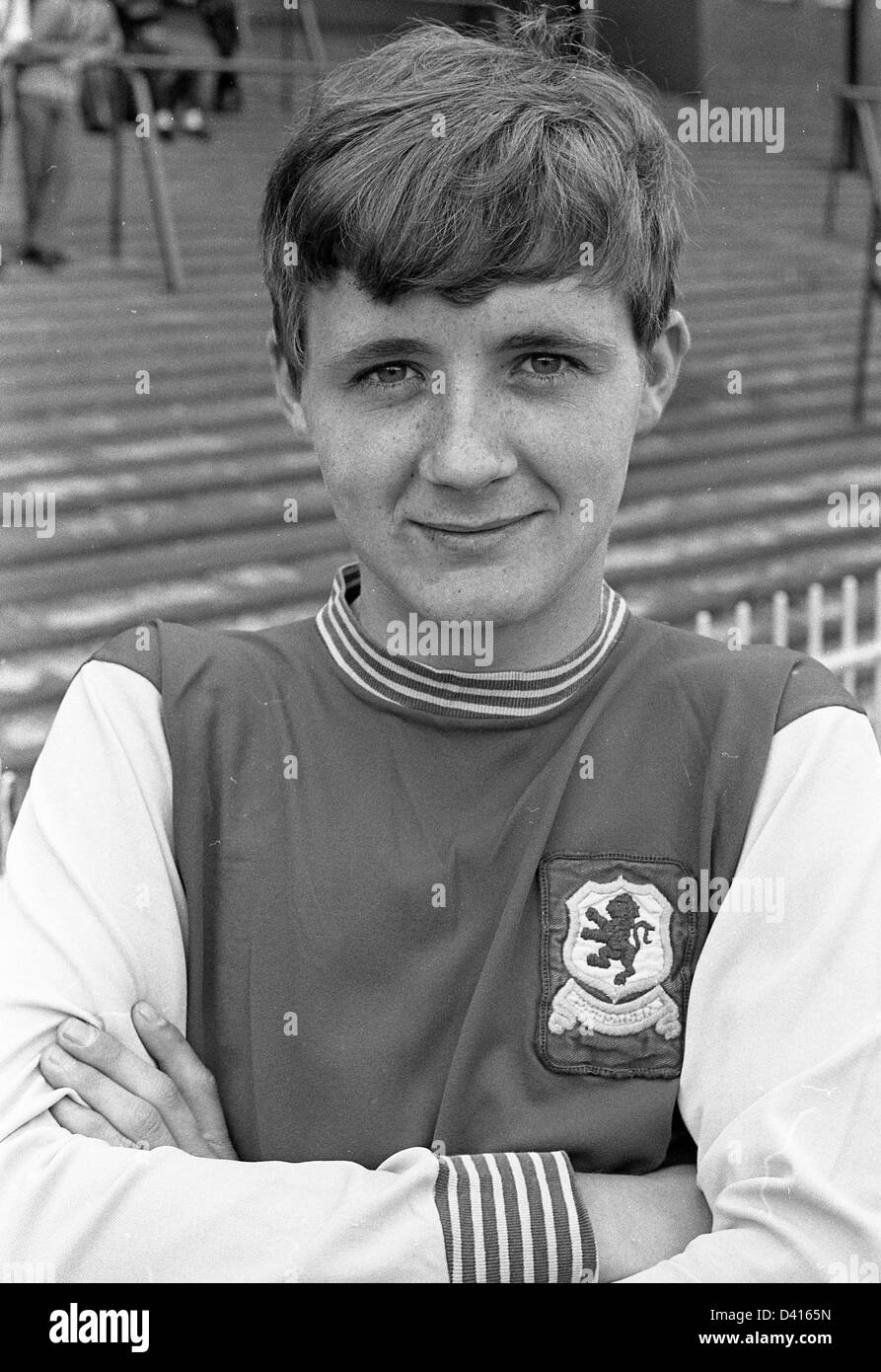 David Reardon Aston Villa FC calciatore 1968 . Foto Stock