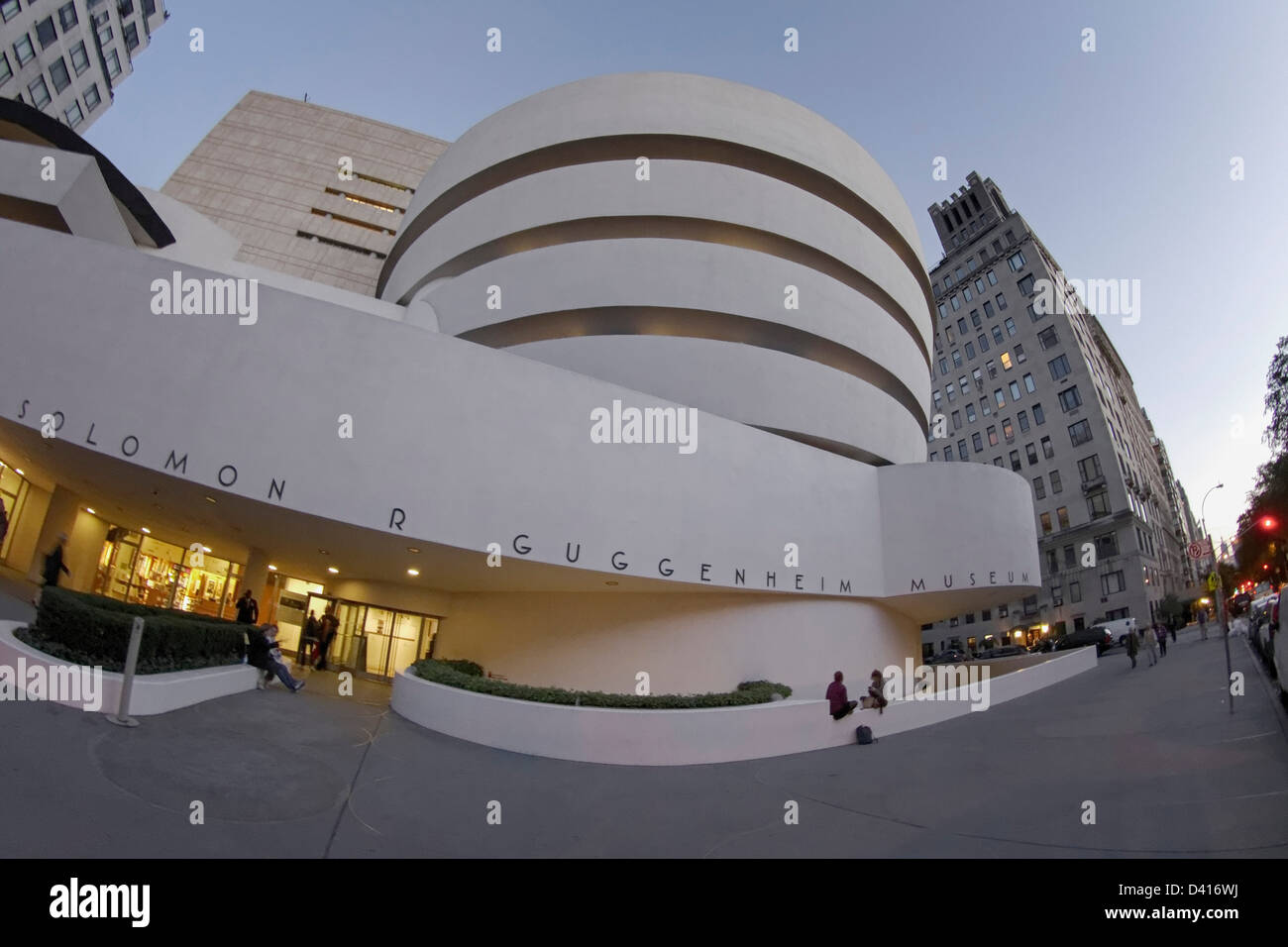 Solomon R Guggenheim Musuem, NYC Foto Stock