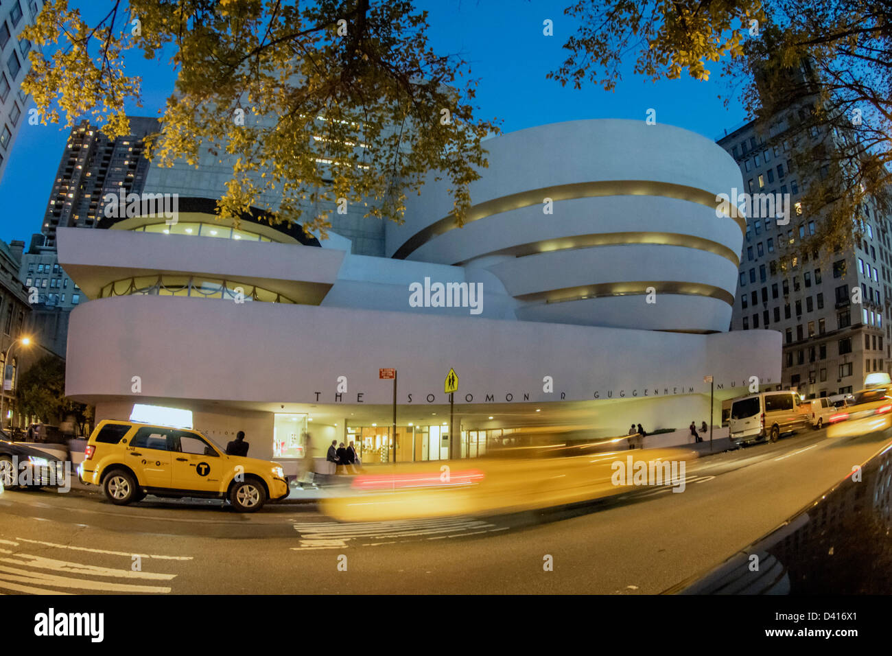 Solomon R Guggenheim Musuem, NYC Foto Stock