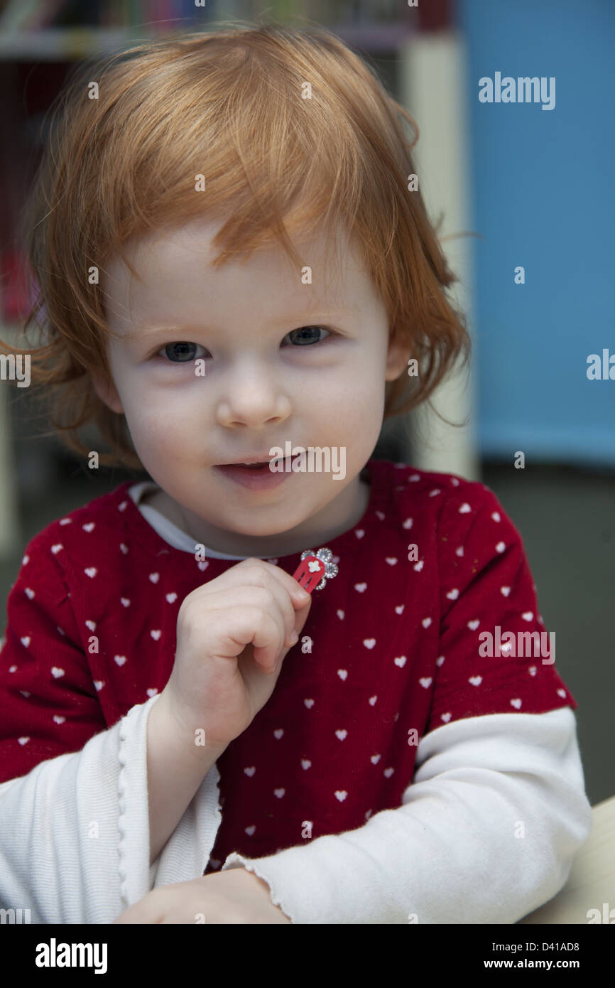 Smart i ragazzi sono per noi un ambiente multiculturale la scuola materna e early learning center di Brooklyn, New York. Foto Stock
