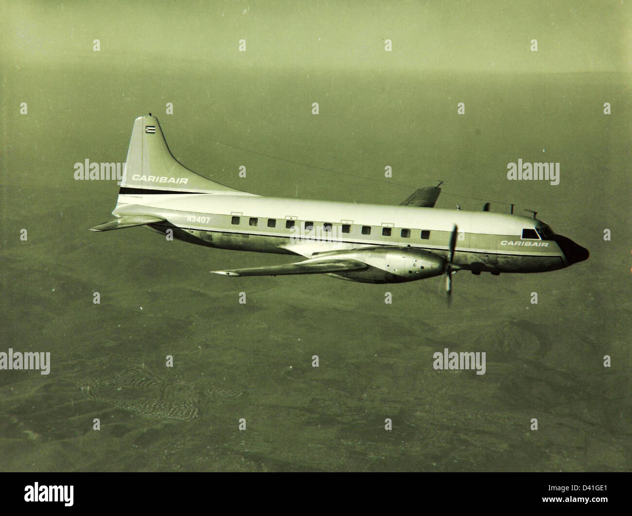 Convair, 580 Foto Stock