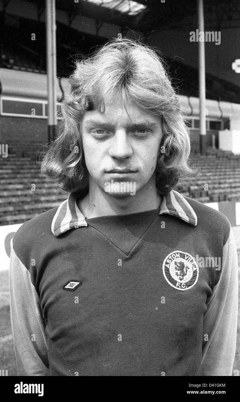 Keith Masefield Aston Villa Football Club calciatore 1976 Foto Stock