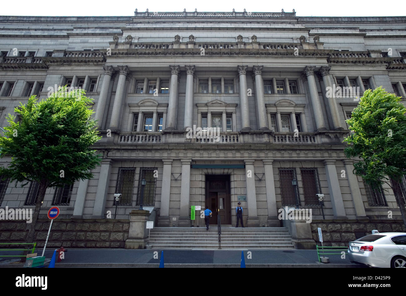 La sede centrale del Giappone della Nippon Ginkgo, Banca del Giappone (BOJ), Edificio storico di Nihonbashi, Tokyo costruito durante il periodo Meiji. Foto Stock