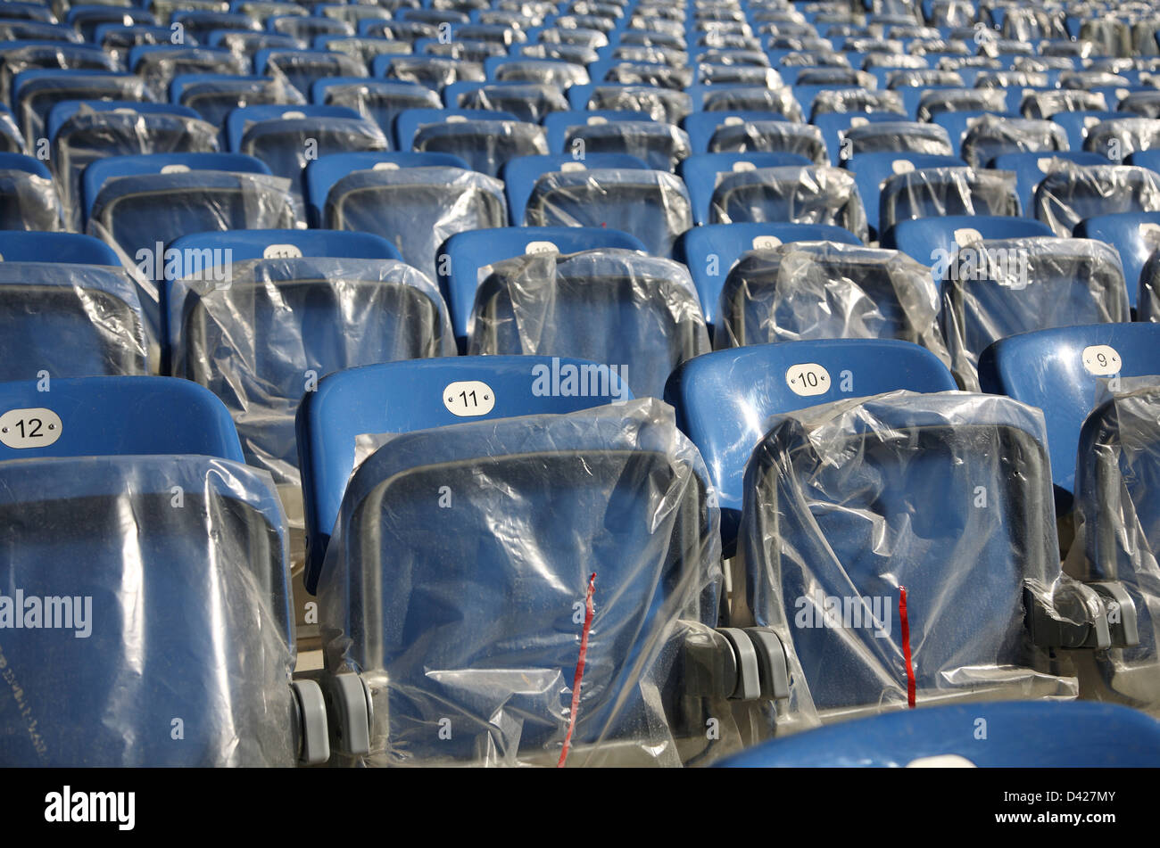 Poznan, Polonia, Poznan stadium, Spielstaette a Euro 2012 Foto Stock
