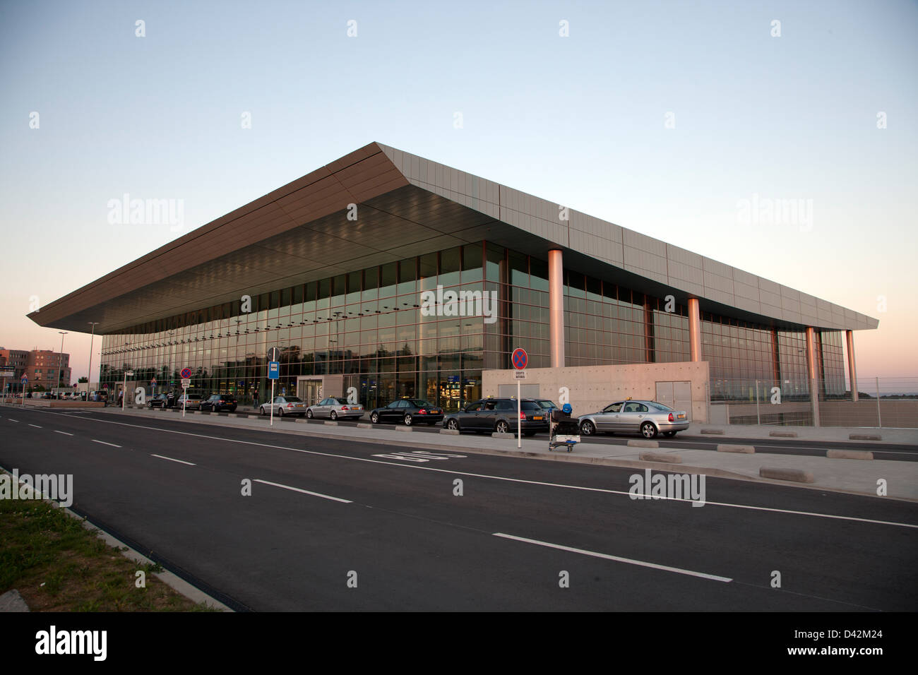 Lussemburgo, Granducato del Lussemburgo, la costruzione del nuovo aeroporto Foto Stock