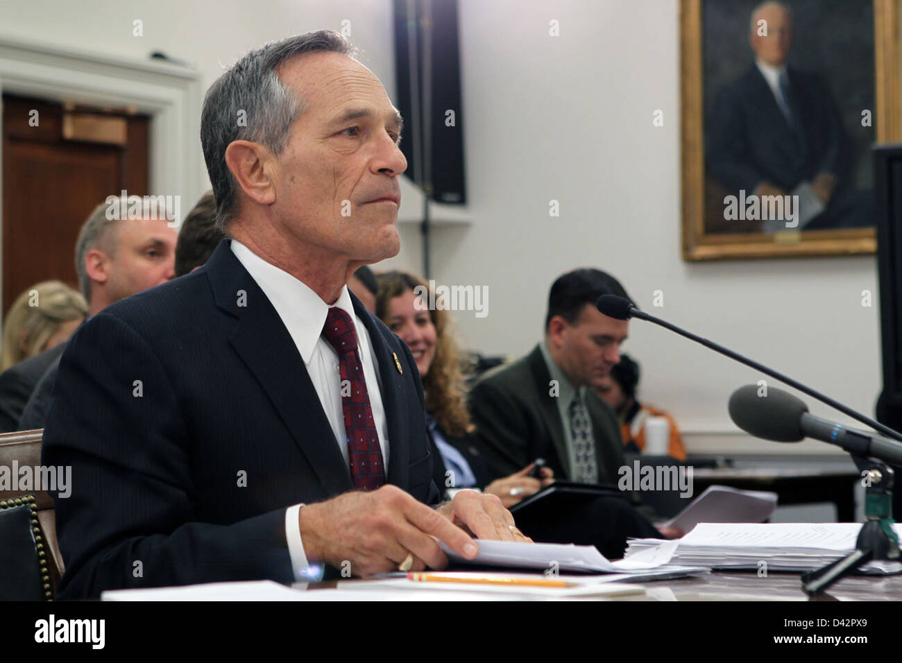 Il CBP Commissario Alan Bersin testimonianza prima casa stanziamenti sottocomitato Foto Stock