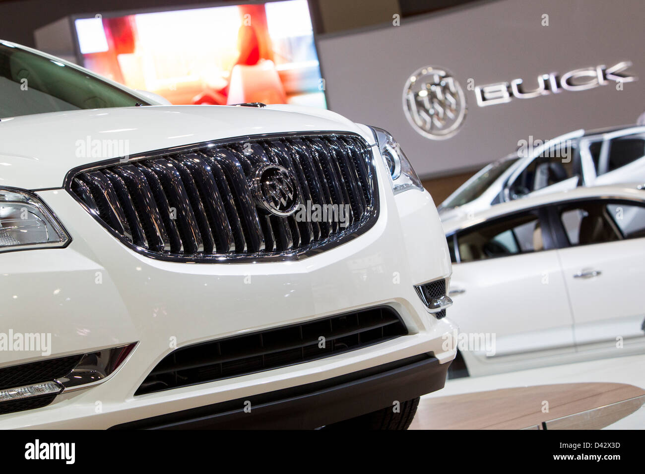 Un 2013 Buick Enclave sul display a 2013 Washington, DC Auto Show. Foto Stock