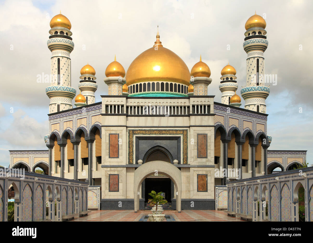 Brunei, Gadong Jame'ASR Hassanil Bolkiah, Moschea, Foto Stock