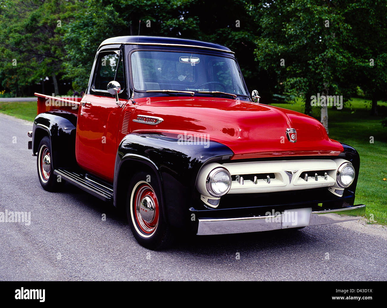 1953 Ford F-100 Pick Up Truck Foto Stock