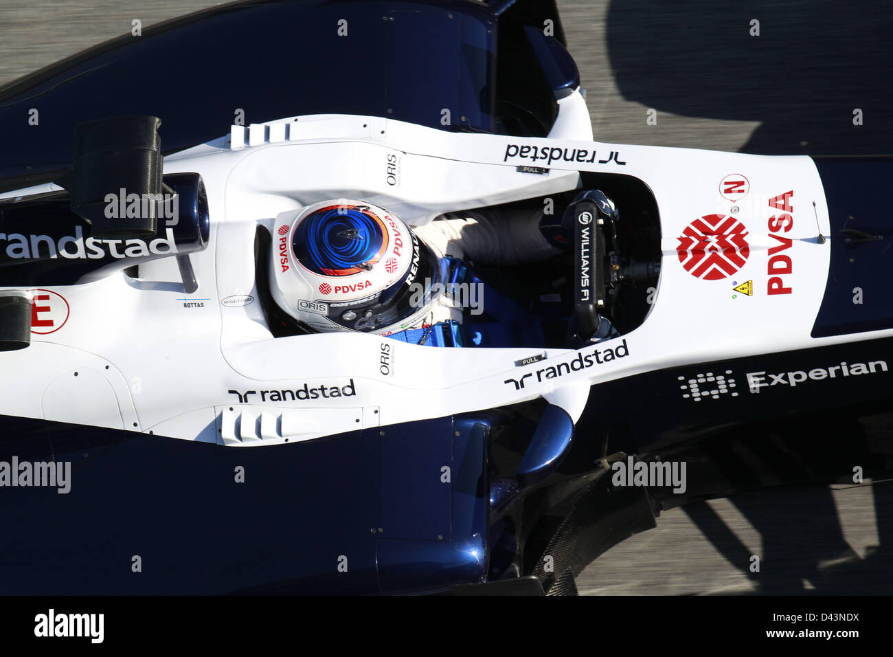 Motorsports: FIA Formula One World Championship 2013, prove di Barcellona, Pastor Maldonado (VEN, Williams F1) #AILIVE Foto Stock