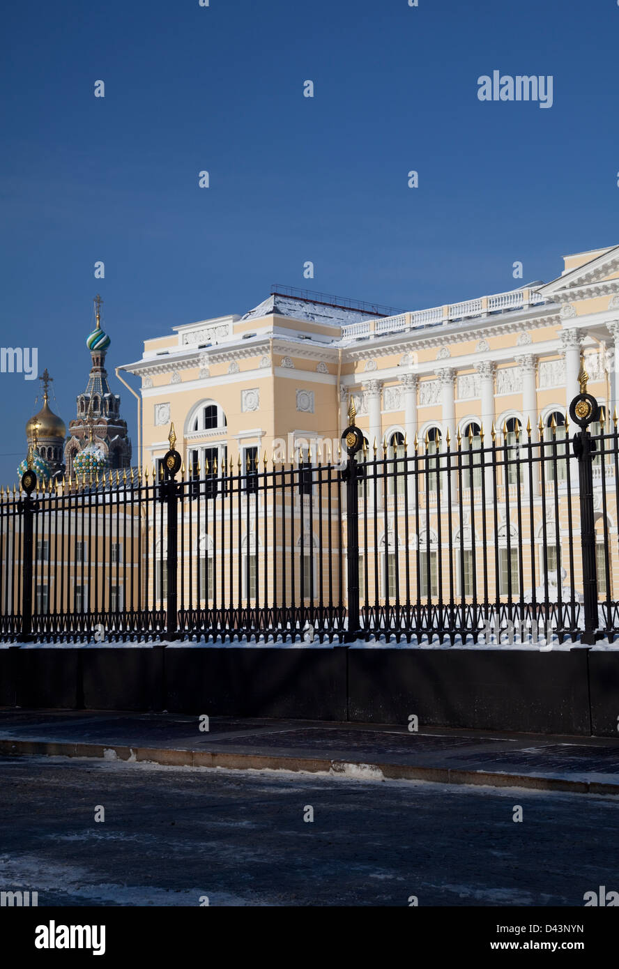 Il Museo Russo, San Pietroburgo, Russia Foto Stock